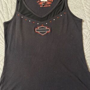 Harley-Davidson Women's Black Tank Top